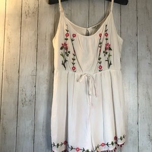 Charlotte Russe Floral Romper